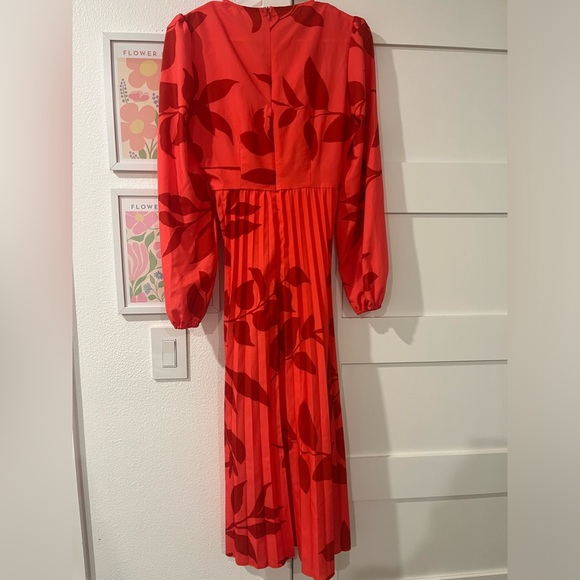 Red-Orange Dress - Picture 3 of 3